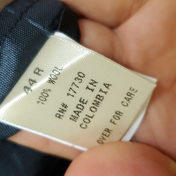 Merona 100% wool mens blazer size 44 regular - Picture 8 of 12